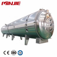 China vacuum belt dryer for malt extract low temperature continuous drying